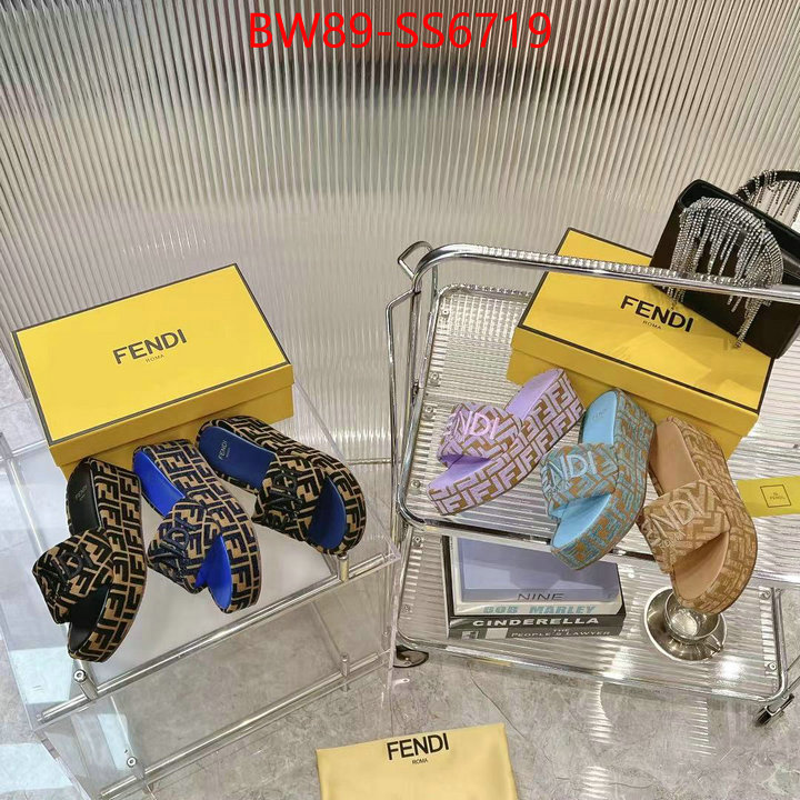 Women Shoes-Fendi outlet 1:1 replica ID: SS6719 $: 89USD