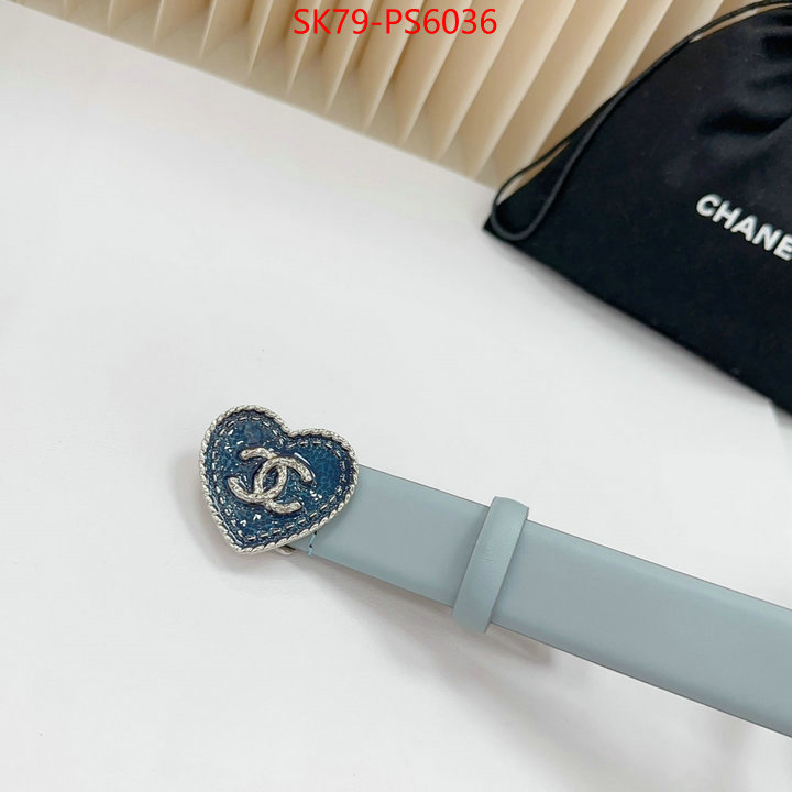 Belts-Chanel aaaaa+ replica designer ID: PS6036 $: 79USD