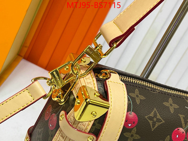 LV Bags(4A)-Petite Malle- best replica new style ID: BS7115 $: 95USD,