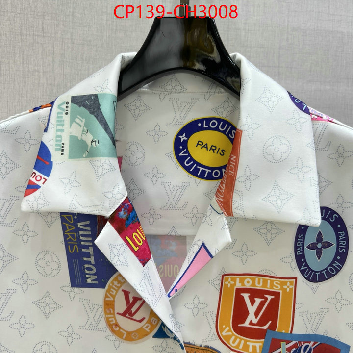 Clothing-LV wholesale designer shop ID: CH3008 $: 139USD
