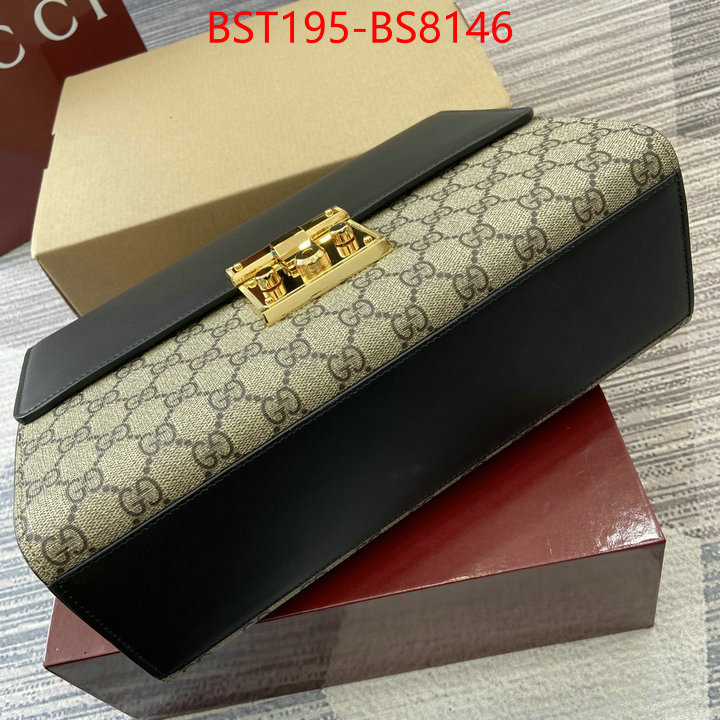 Gucci Bags(TOP)-Padlock- sell high quality ID: BS8146 $: 195USD,