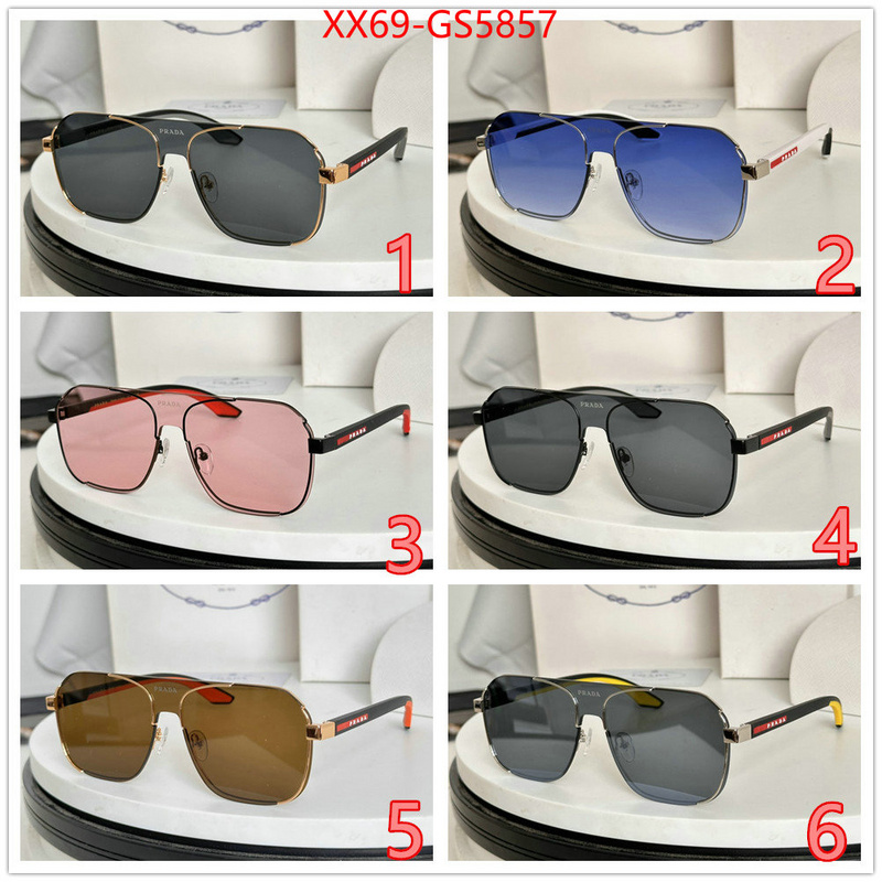 Glasses-Prada mirror quality ID: GS5857 $: 69USD