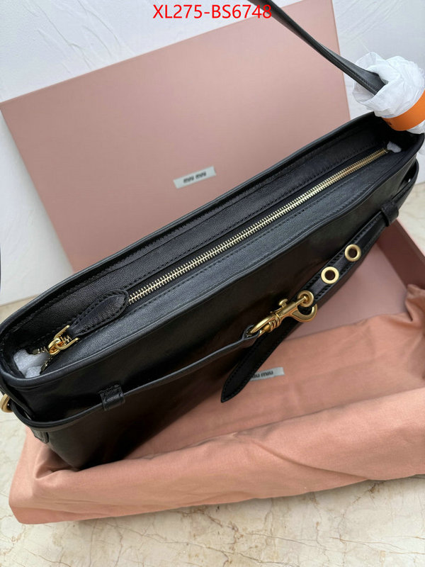Miu Miu Bags(4A)-Handbag- quality aaaaa replica ID: BS6748 $: 275USD,