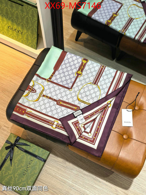 Scarf-Gucci best designer replica ID: MS7146 $: 69USD