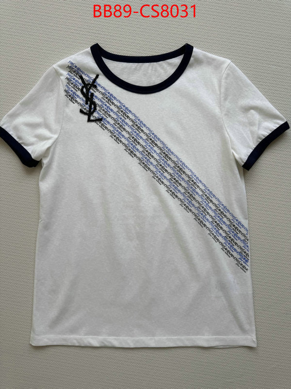 Clothing-YSL luxury fake ID: CS8031 $: 89USD