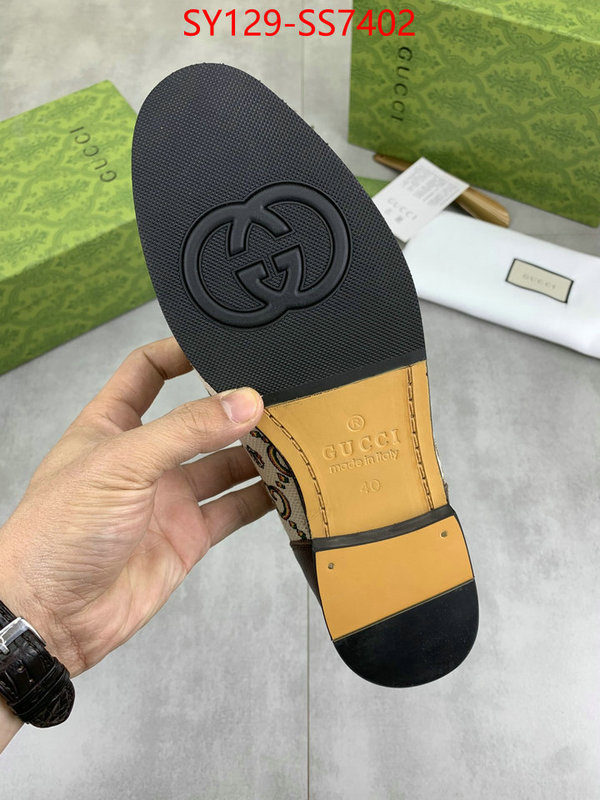 Men Shoes-Gucci high quality replica ID: SS7402 $: 129USD