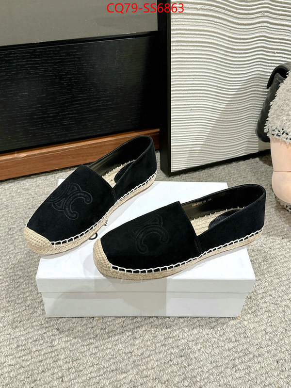 Women Shoes-CELINE luxury cheap replica ID: SS6863 $: 79USD