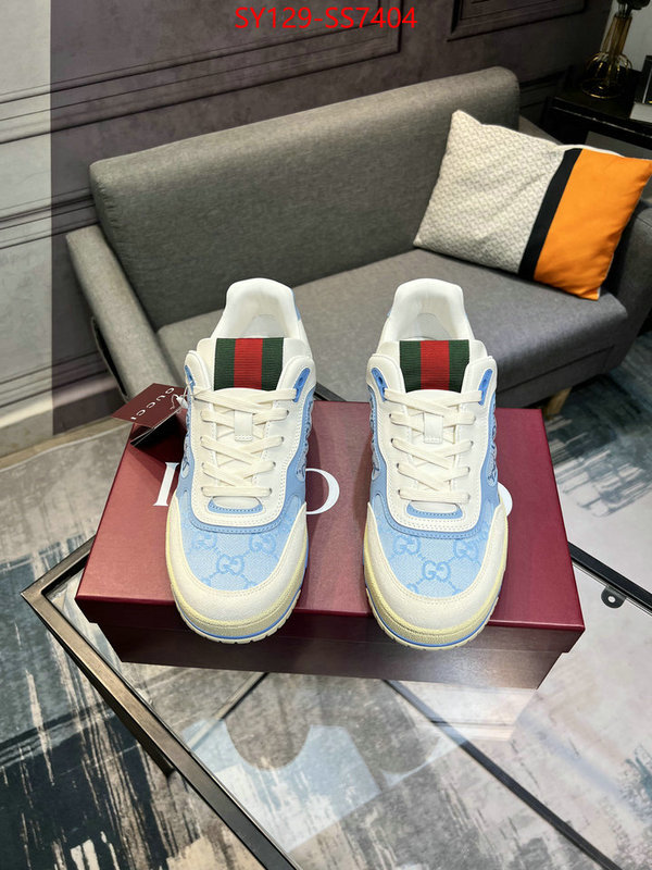 Men Shoes-Gucci what's the best to buy replica ID: SS7404 $: 129USD