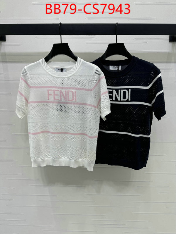 Clothing-Fendi what is top quality replica ID: CS7943 $: 79USD