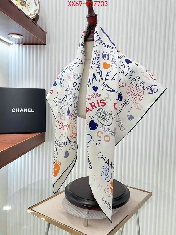 Scarf-Chanel 7 star quality designer replica ID: MS7703 $: 69USD