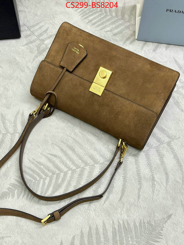 Prada Bags(TOP)-Handbag- where should i buy to receive ID: BS8204 $: 299USD,