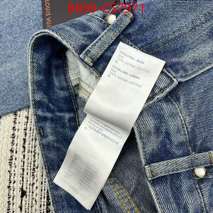 Clothing-LV perfect replica ID: CS7971 $: 99USD