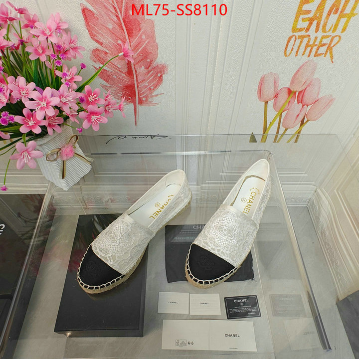 Women Shoes-Chanel the highest quality fake ID: SS8110 $: 75USD