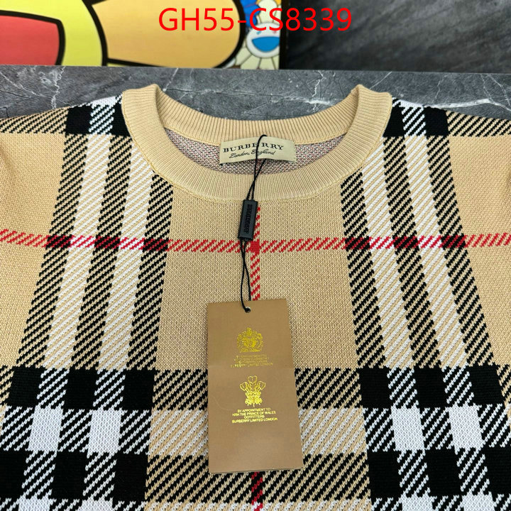 Clothing-Burberry top 1:1 replica ID: CS8339 $: 55USD