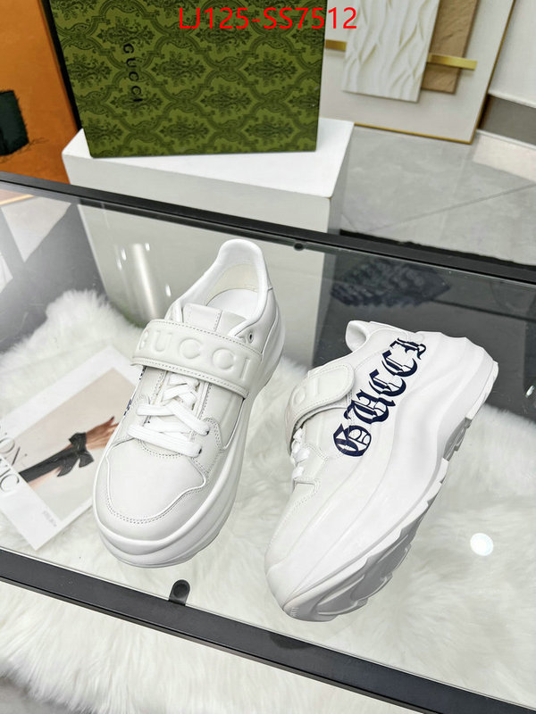 Women Shoes-Gucci how to find replica shop ID: SS7512 $: 125USD