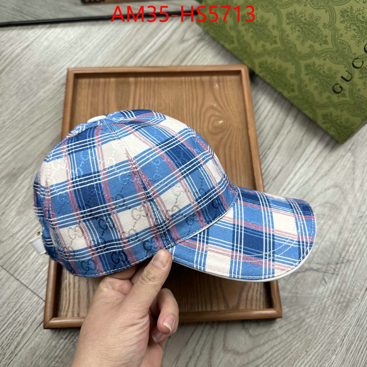 Cap(Hat)-Gucci quality aaaaa replica ID: HS5713 $: 35USD