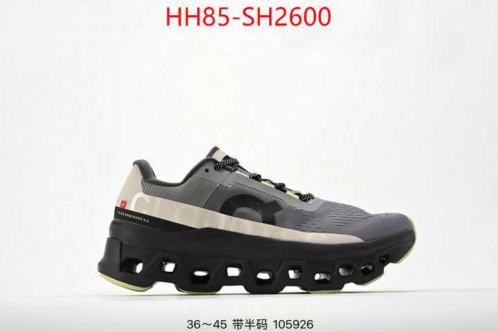 Men Shoes-On Running Cloudsurfer designer wholesale replica ID: SH2600 $: 85USD