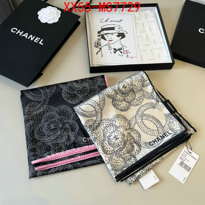 Scarf-Chanel top quality website ID: MS7729 $: 55USD