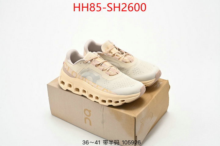 Men Shoes-On Running Cloudsurfer designer wholesale replica ID: SH2600 $: 85USD