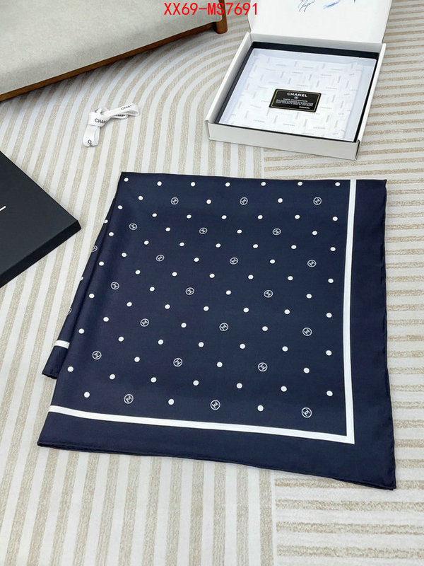Scarf-Chanel luxury fake ID: MS7691 $: 69USD