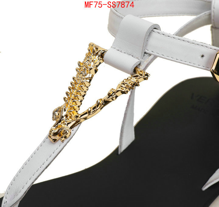 Women Shoes-Versace buy best quality replica ID: SS7874 $: 75USD