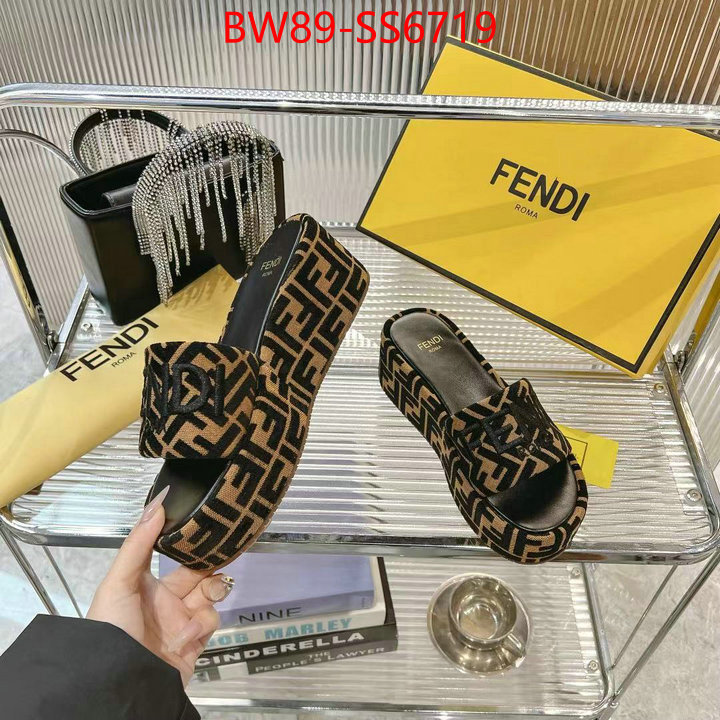 Women Shoes-Fendi outlet 1:1 replica ID: SS6719 $: 89USD