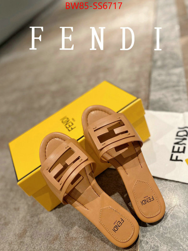 Women Shoes-Fendi high quality 1:1 replica ID: SS6717 $: 85USD