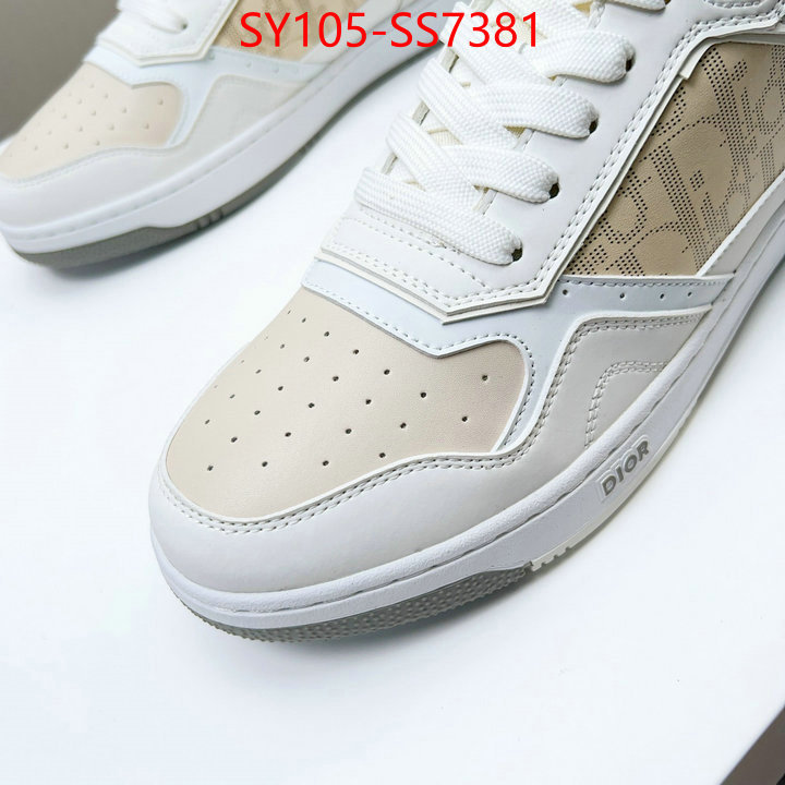 Men shoes-Dior highest quality replica ID: SS7381 $: 105USD