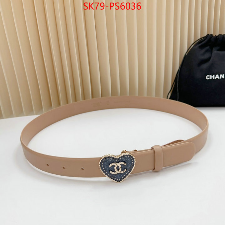 Belts-Chanel aaaaa+ replica designer ID: PS6036 $: 79USD