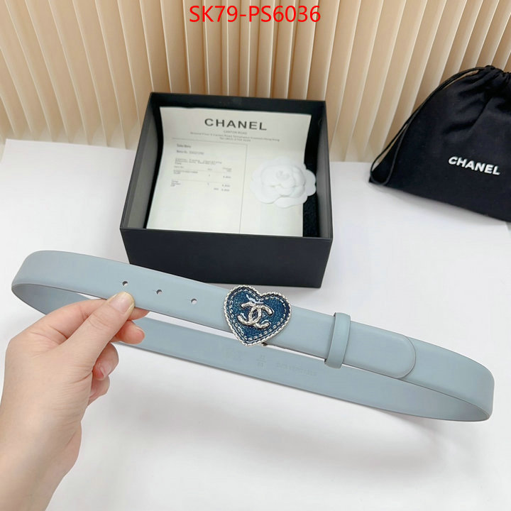 Belts-Chanel aaaaa+ replica designer ID: PS6036 $: 79USD