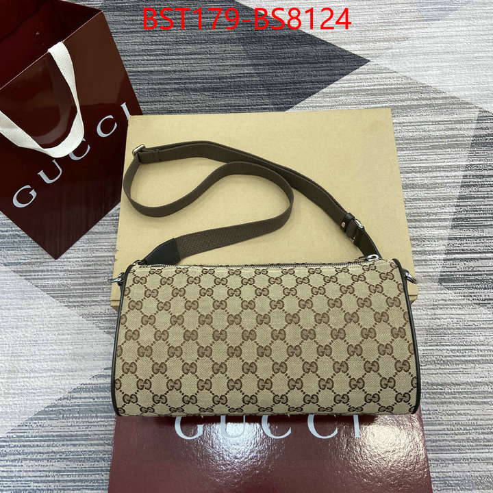 Gucci Bags(TOP)-Crossbody- fake high quality ID: BS8124 $: 179USD,