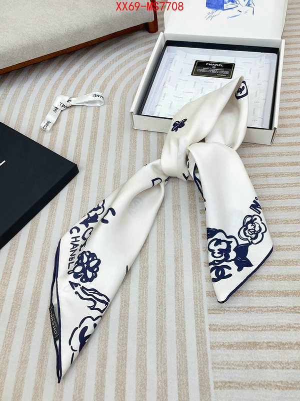 Scarf-Chanel what's the best place to buy replica ID: MS7708 $: 69USD