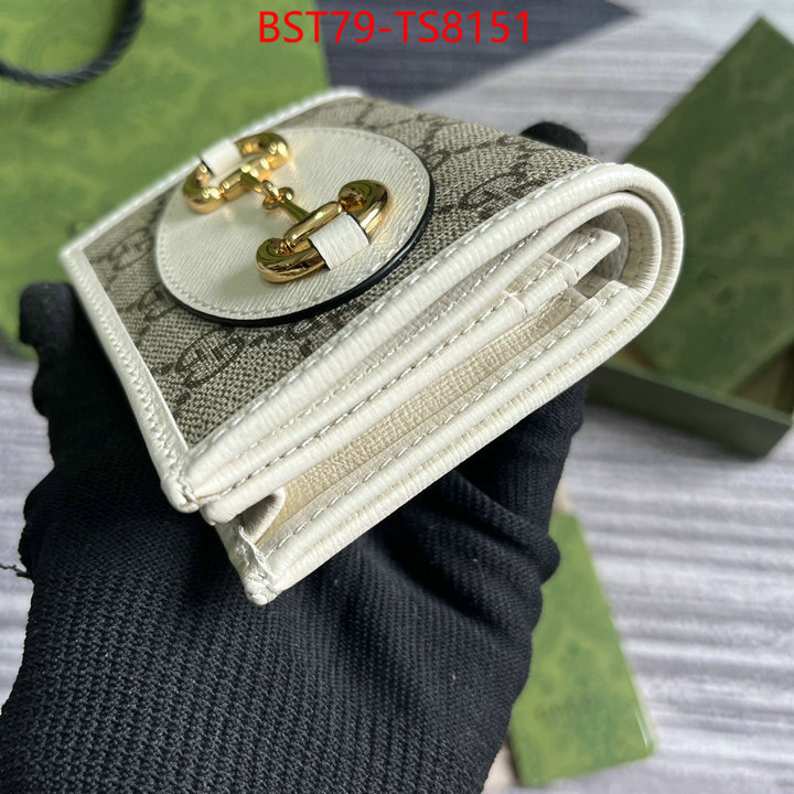 Gucci Bags(TOP)-Wallet- we curate the best ID: TS8151 $: 79USD,