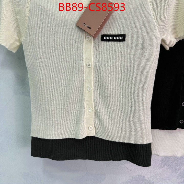 Clothing-MIU MIU buy 1:1 ID: CS8593 $: 89USD