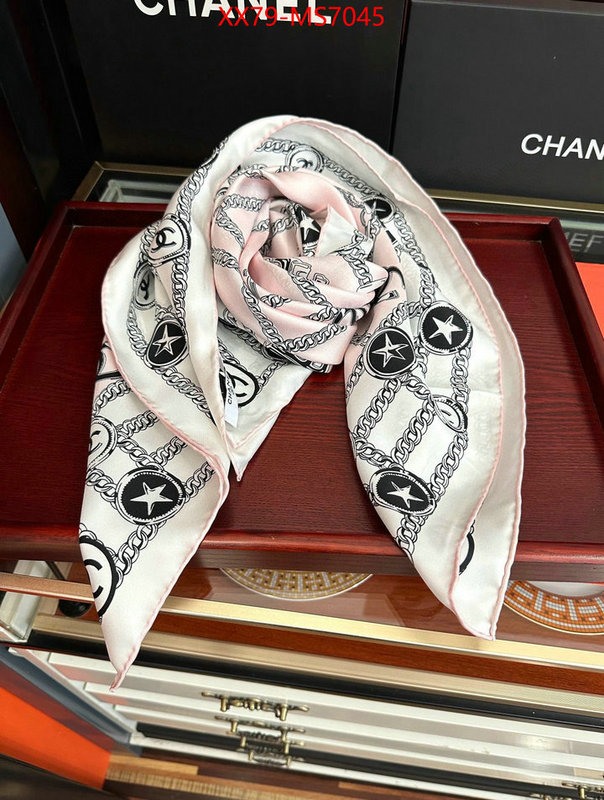 Scarf-Chanel fashion designer ID: MS7045 $: 79USD