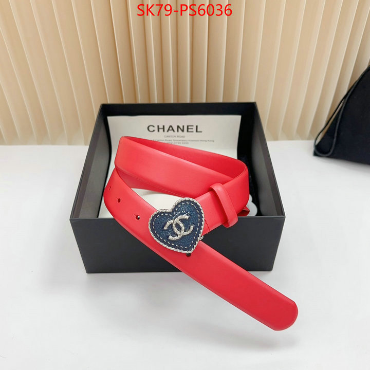 Belts-Chanel aaaaa+ replica designer ID: PS6036 $: 79USD