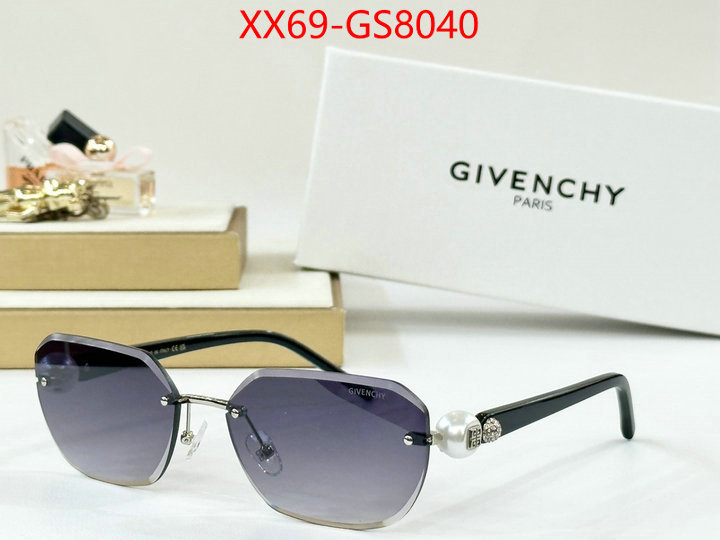 Glasses-Givenchy wholesale designer shop ID: GS8040 $: 69USD