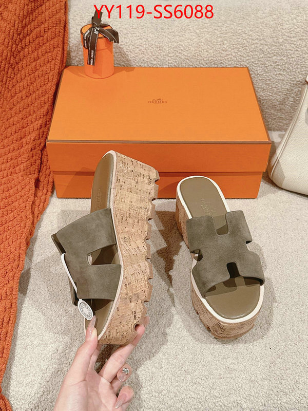 Women Shoes-Hermes top perfect fake ID: SS6088 $: 119USD