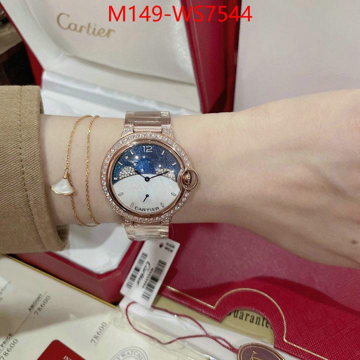 Watch(4A)-Cartier designer ID: WS7544 $: 149USD