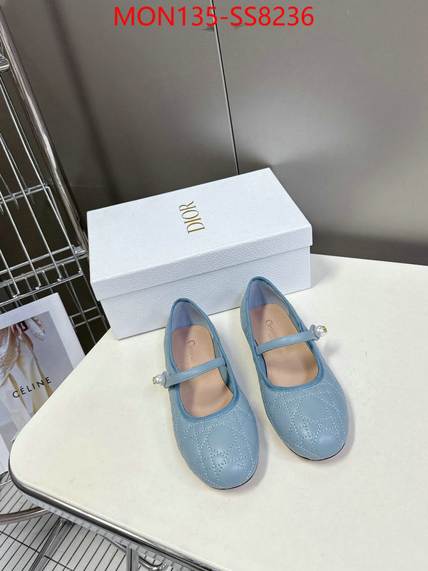 Women Shoes-Dior designer high replica ID: SS8236 $: 135USD