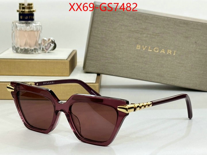 Glasses-Bvlgari top quality fake ID: GS7482 $: 69USD