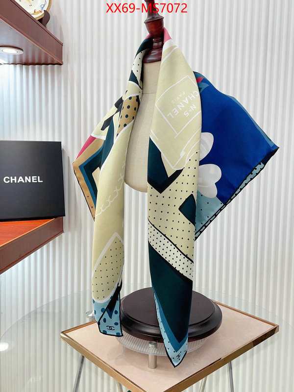 Scarf-Chanel 2024 aaaaa replica customize ID: MS7072 $: 69USD