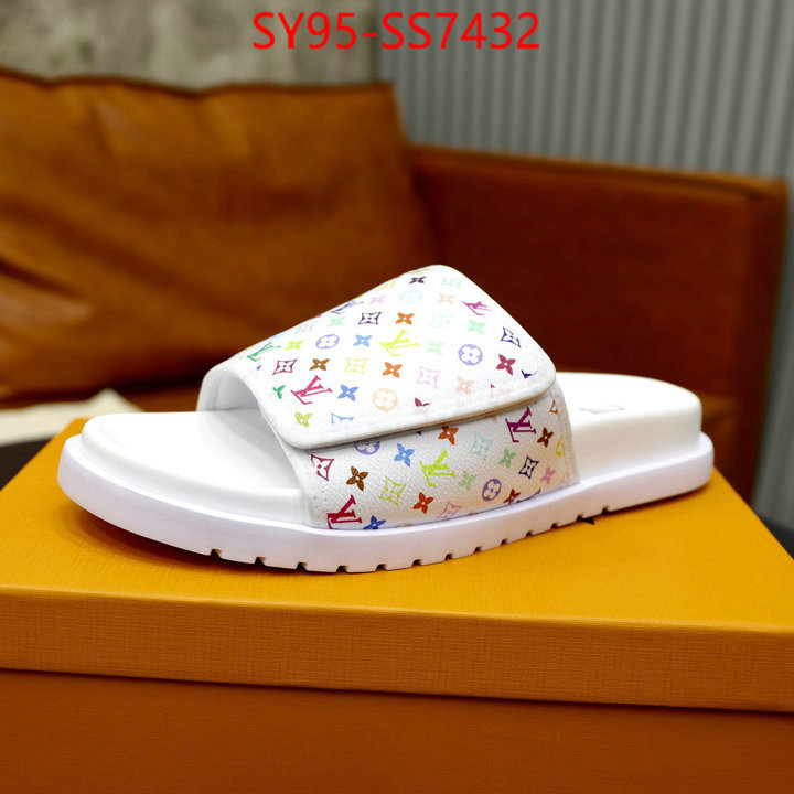 Men Shoes-LV aaaaa class replica ID: SS7432 $: 95USD