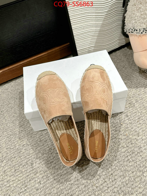 Women Shoes-CELINE luxury cheap replica ID: SS6863 $: 79USD