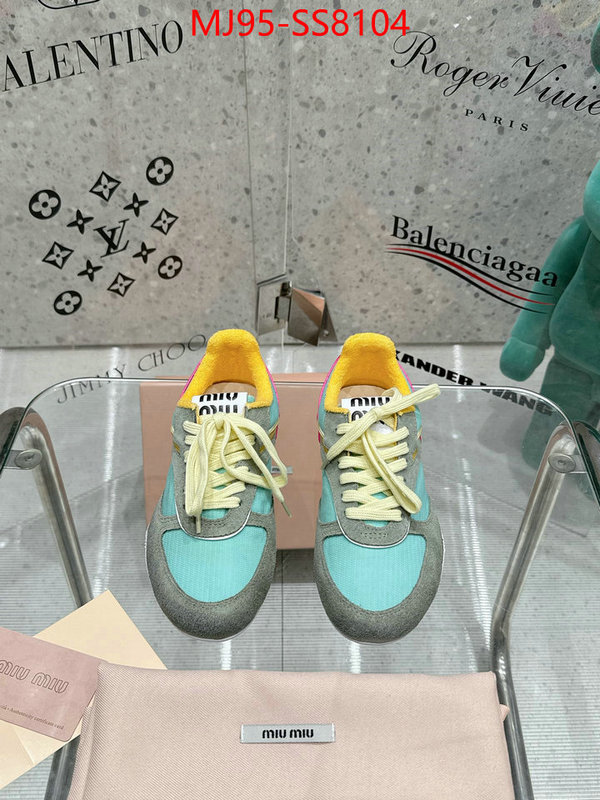 Women Shoes-Miu Miu quality aaaaa replica ID: SS8104 $: 95USD