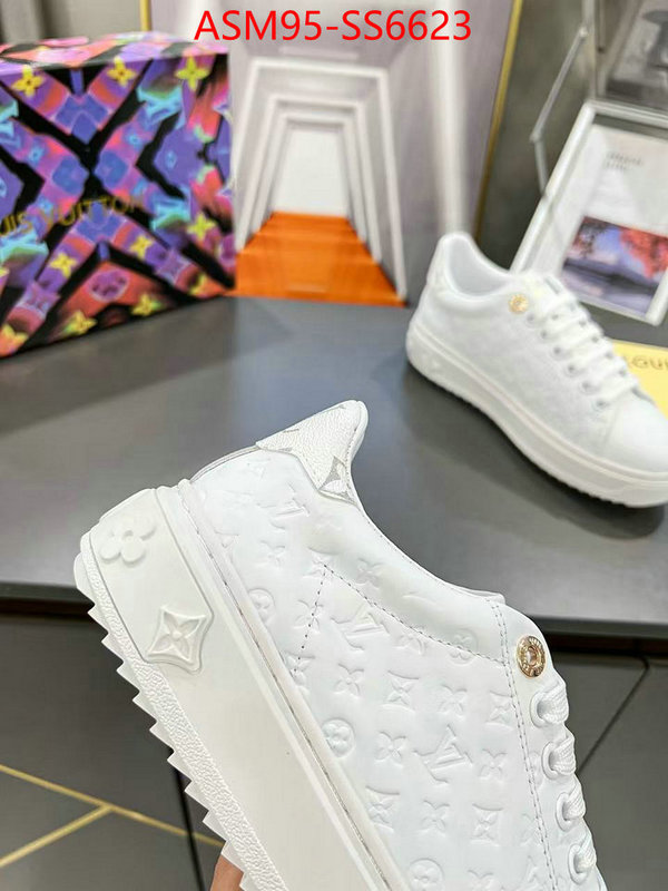Women Shoes-LV quality replica ID: SS6623 $: 95USD