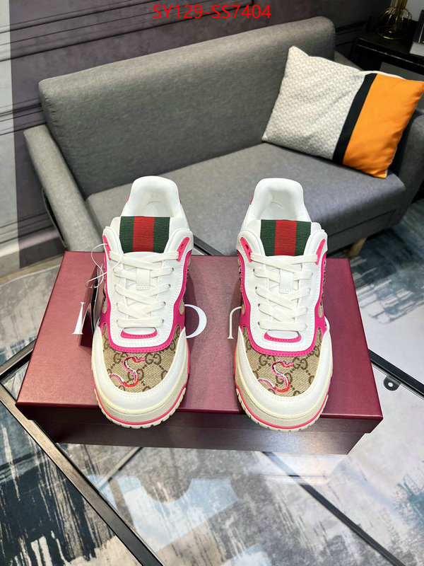 Men Shoes-Gucci what's the best to buy replica ID: SS7404 $: 129USD
