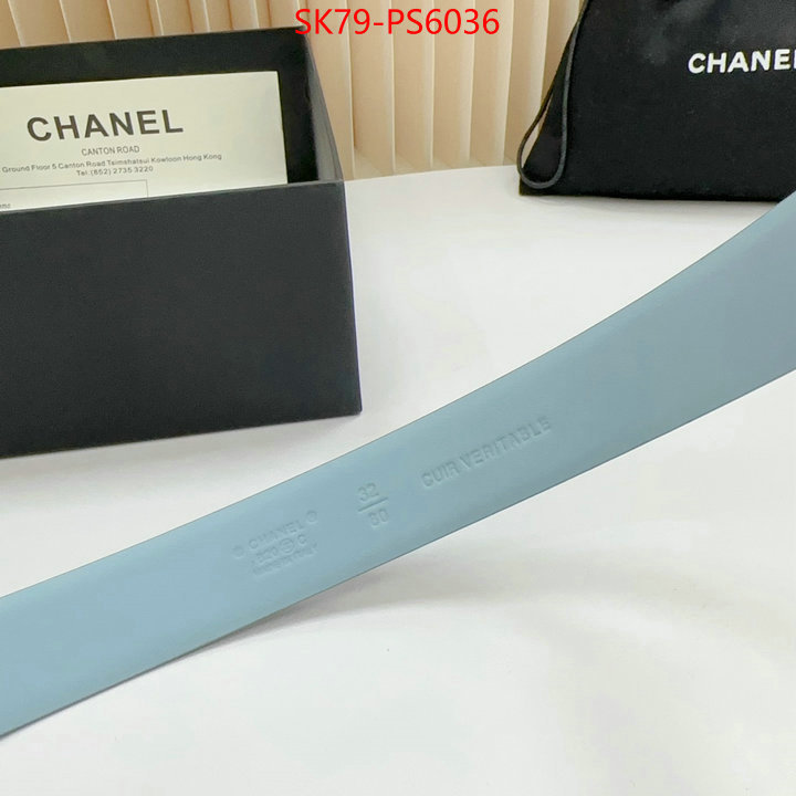Belts-Chanel aaaaa+ replica designer ID: PS6036 $: 79USD