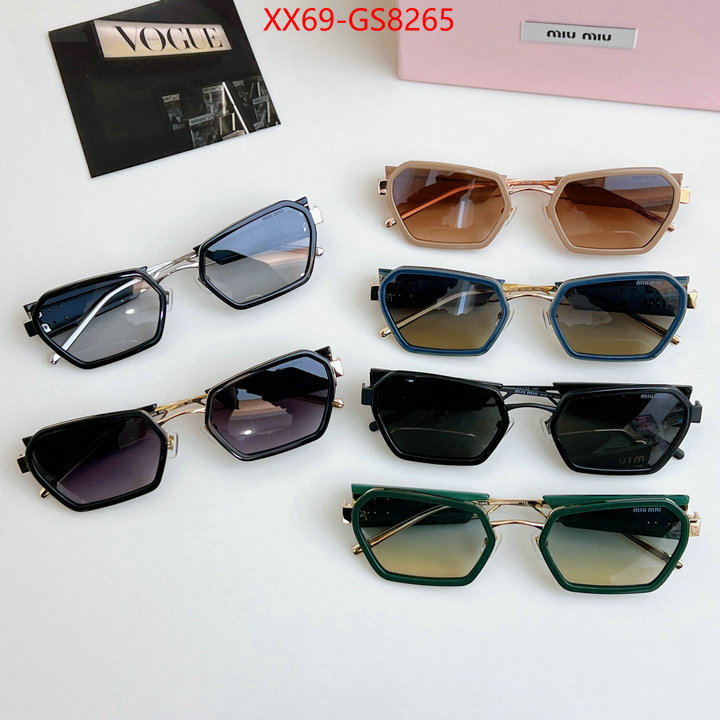Glasses-Miu Miu top fake designer ID: GS8265 $: 69USD