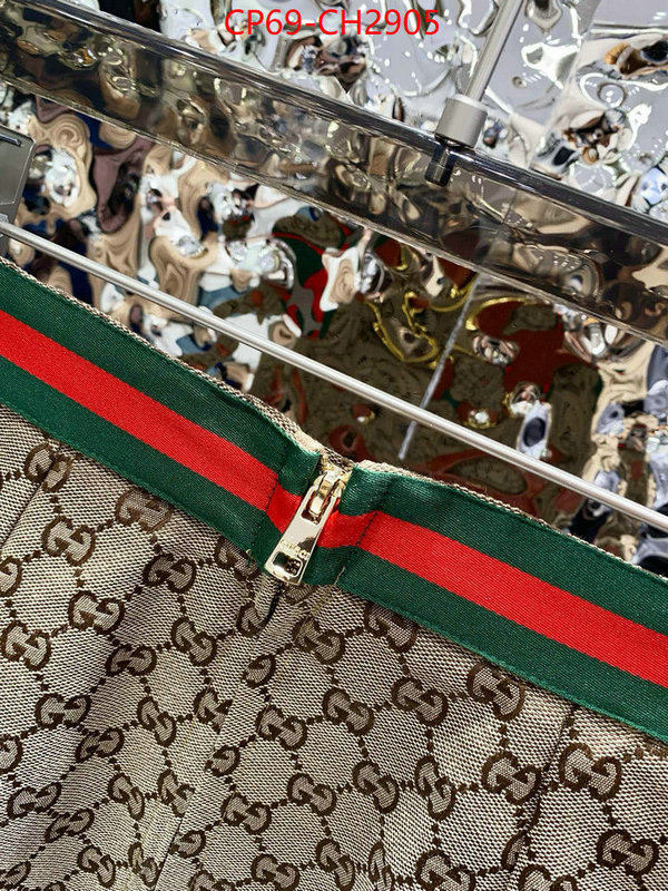 Clothing-Gucci new ID: CH2905 $: 69USD